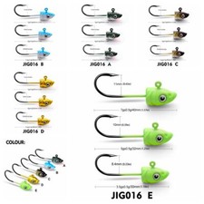 10PCS Lead Jig Heads Fishing