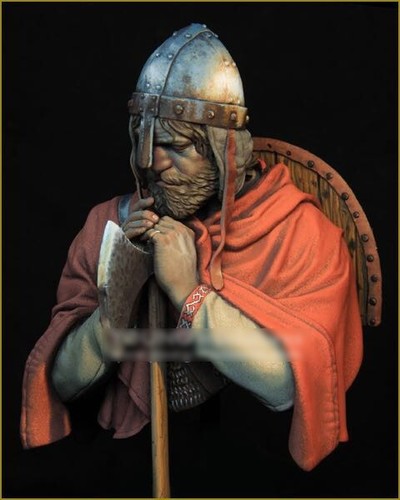 Resin figure bust ancient - bust,