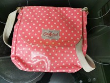 Cath Kidston Pink Poka Dot Crossbody Messenger Bag