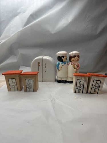Lot vintage salt - pc., &