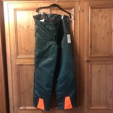 Chainsaw Protecting Trousers Green Size 54
