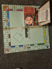 Old Monopoly Board Game Waddingtons Vintage Retro.