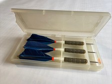 Vintage KWIZ Brass Dart Set