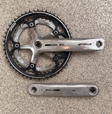 FSA Tempo Crankset 175mm – 52/42T – Square Taper – 901g – Used. (B12)