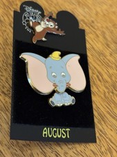 Disney collectable Pin Badges Dumbo Bobble and Chip/dale