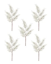 Christmas Snow Flocked Picks 40cm – Tree Branch Fillers for Wreaths & Garlands