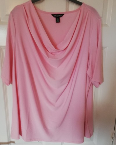 Nina leonard pink top - nina,