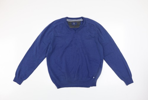 Drifter men blue v neck - dg's,