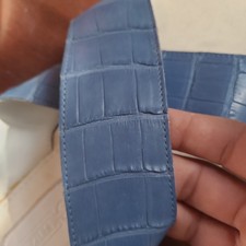 Zilli Men's Crocodile Alligator Leather Comfort Sandal Slippers Size 40.5