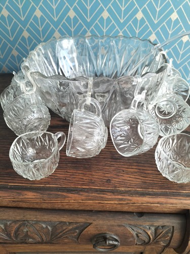 Punch bowl set large - punch, 11