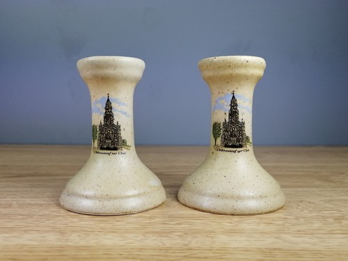 Pair french pottery - of,