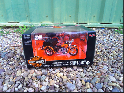 Die cast harley davidson - die, 1:8