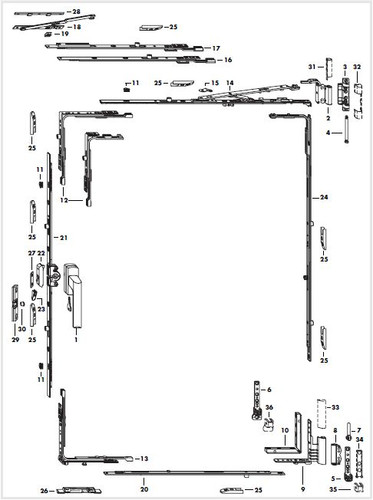 Siegenia timber window tilt - siegenia,