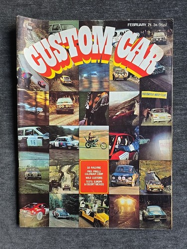 Custom car magazine february - car,