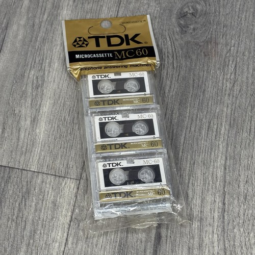 Tdk mc60 microcassette - tdk,