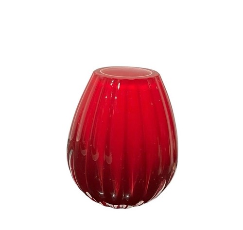 Crimson red with white - with,