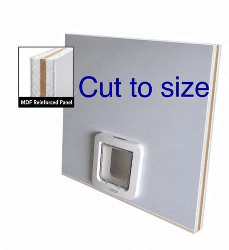 White upvc door - upvc, panel