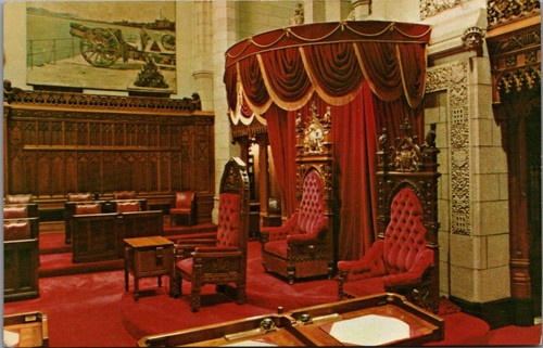 Parliament hill senate chamber - hill,