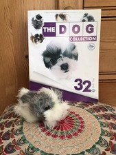 Eaglemoss Artlist Dog Collection Shih Tzu Puppy Plush Toy & 32 Magazine