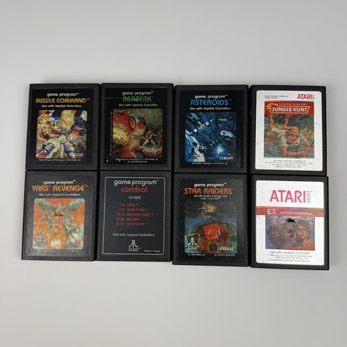 Atari 2600 lot - of, 8
