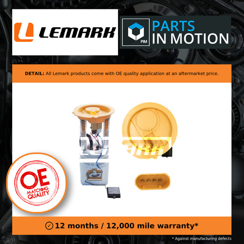 Fuel pump tank - pump, in