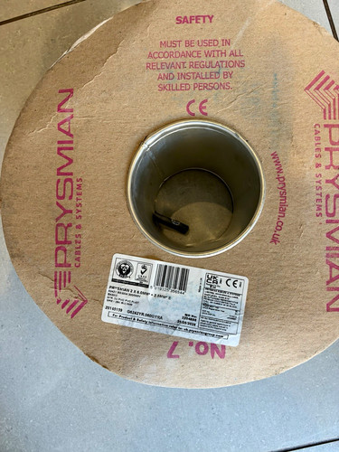 Prysmian 6242y 2x6mm - prysmian, 2x6mm²
