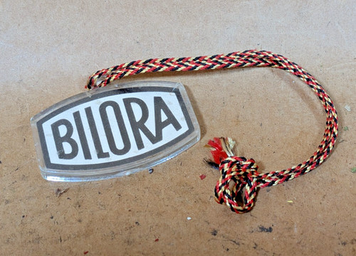 Vintage bilora plastic tag - vintage,