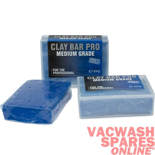200g blue medium grade - blue, clay