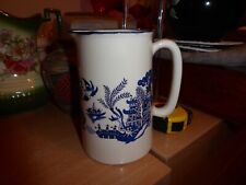 Blue and white Willow Siltone jug