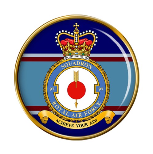 Squadron raf pin badge - 97,