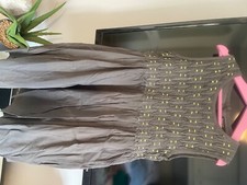 M&S grey and yellow party dress. Not worn, tag removed. Paid £25 originally.