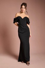 Coast Black Maxi Dress Womens