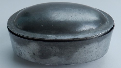 Vintage soap box tin oval - soap,