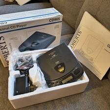 Roberts CD 965 Personal CD Player Boxed with cable and headphones rare