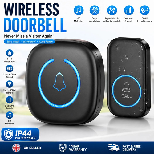 Wireless door bells - wireless, waterproof