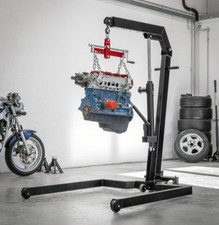 Sealey Engine Crane 1 Ton Tonne Stand Hoist lift Jack Hydraulic Folding Grey