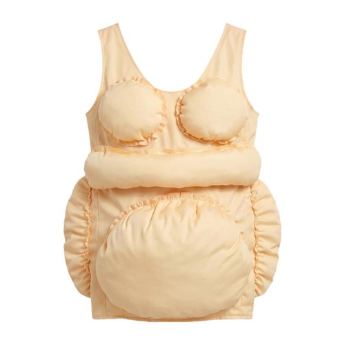 Fat suit old lady costume - costume, fake