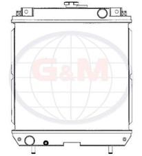 Radiator for KUBOTA Midi