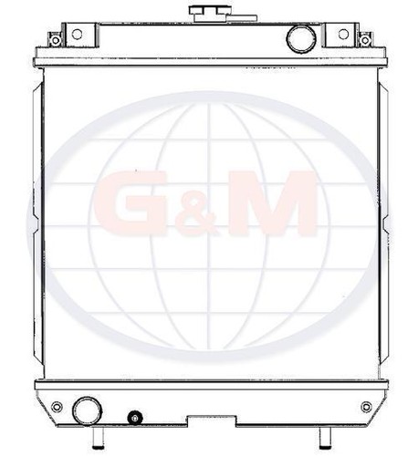 Radiator for kubota - radiator,