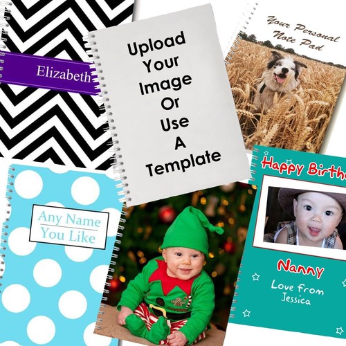 Personalised notebook a6 - personalised, or