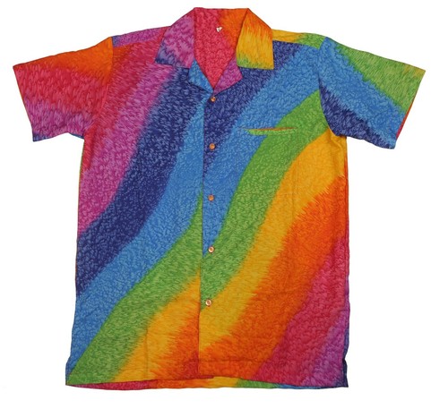 Mens hawaiian shirt - hawaiian, beach