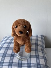 Keel toys - Dog Puppy Brown Features - plush - Approx 7 Inches