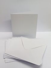 10 x 8" x 8" WHITE BLANK CARDS