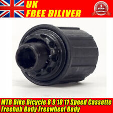 MTB Bike Bicycle 8 9 10 11 Speed Cassette Freehub Body Freewheel Body Black