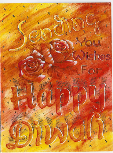 Vintage happy diwali - "happy, diwali"