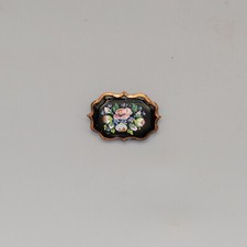 Dolls House Artisan Heather Stringer Small Hand Painted Tray (B)