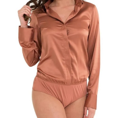 Lingadore rust satin - rust, blouse