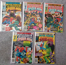 Marvel Comics Peter Parker Spectacular  Spider-Man #12, 13, 14, 15, 16 (1977/78)