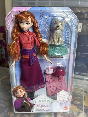 Disney frozen anna doll wolf - doll,