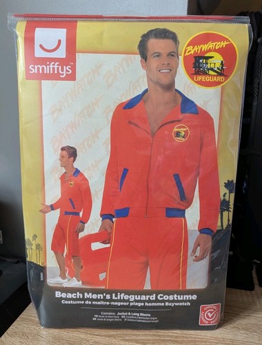 Licensed mens baywatch - baywatch, costume